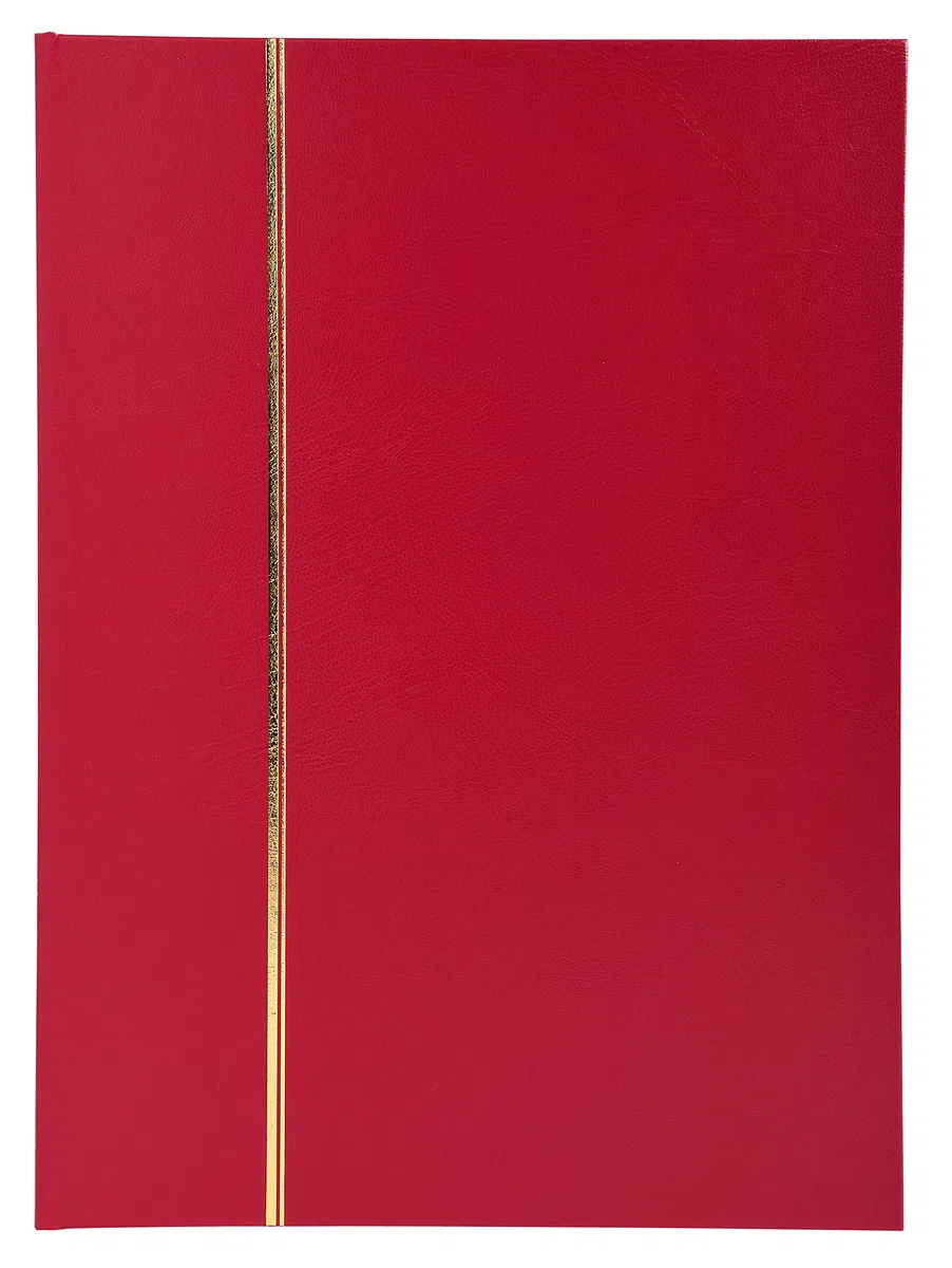 Exacompta Álbum de Sellos clásico Grande, 64 páginas, Color Rojo