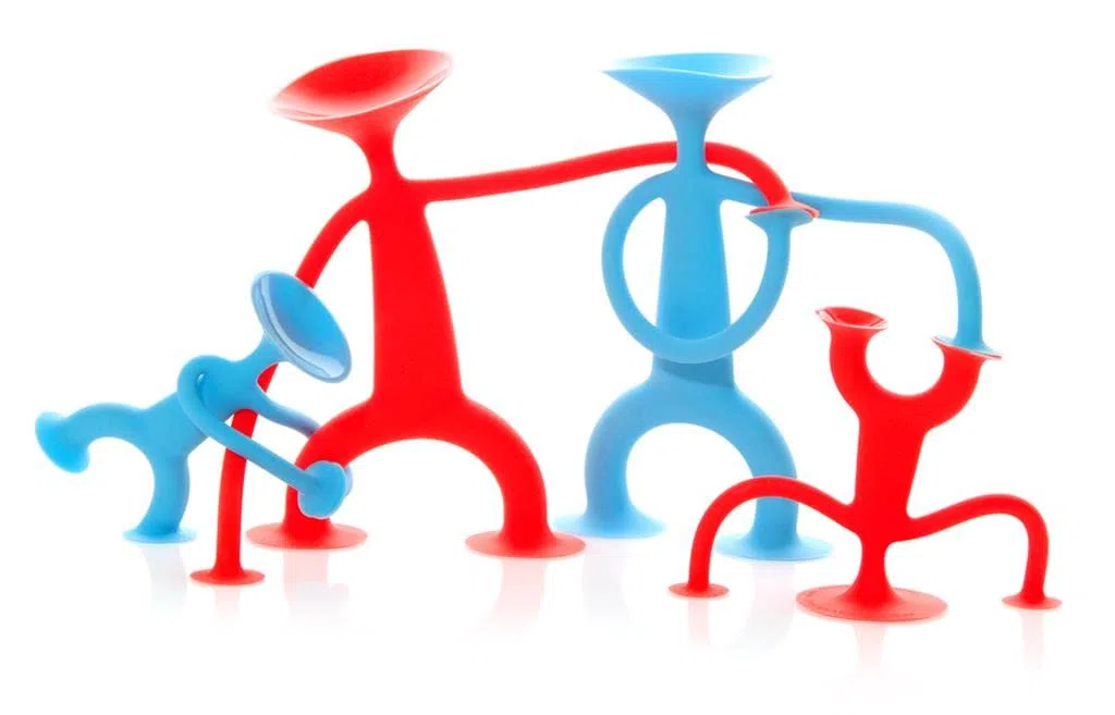 MOLUK 43150 – Oogi Family – Family of Characters with Extendable Suction Silicone
