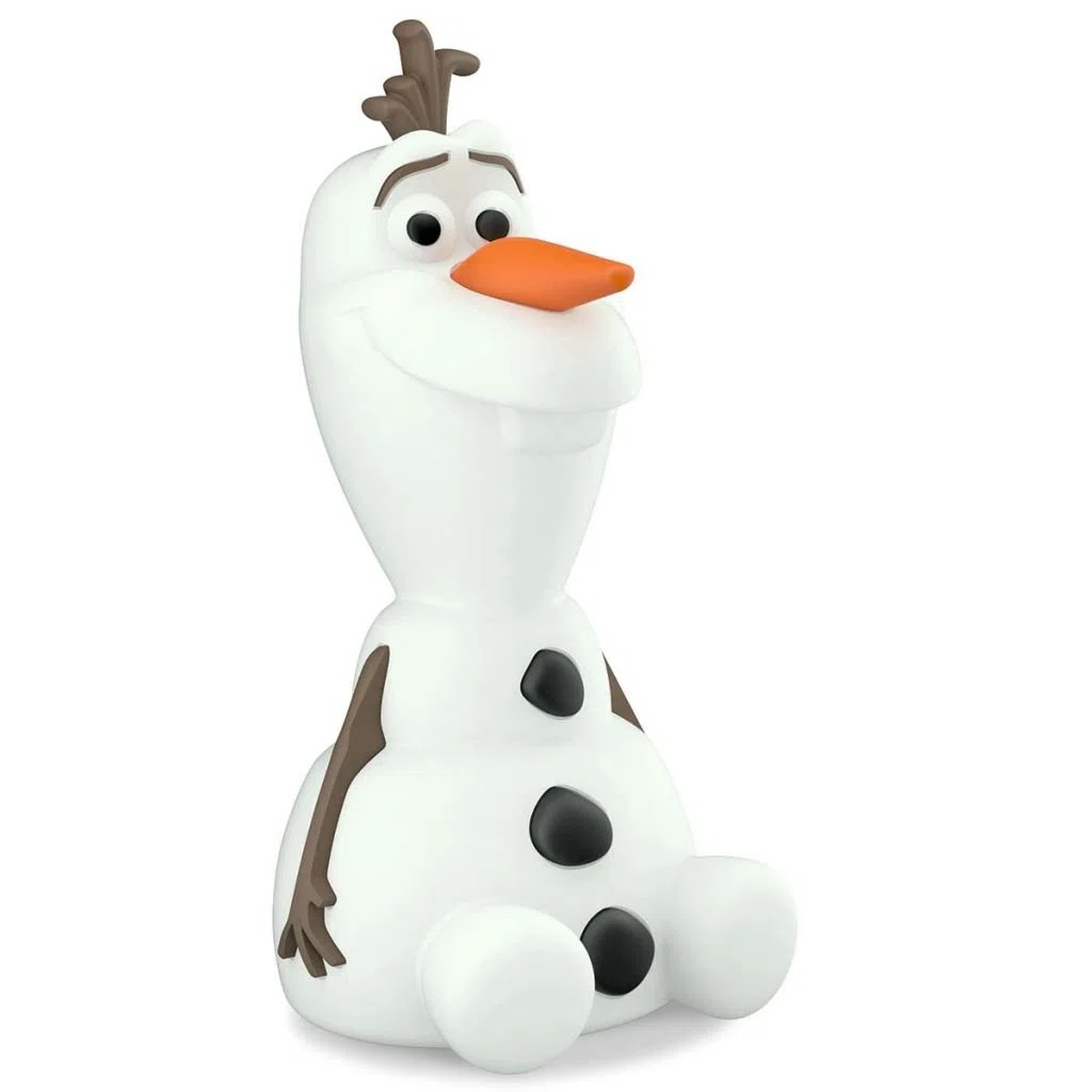 Philips Disney SoftPal Olaf Frozen - Lámpara portátil para niños, LED, luz blanca cálida, 1 W, color blanco
