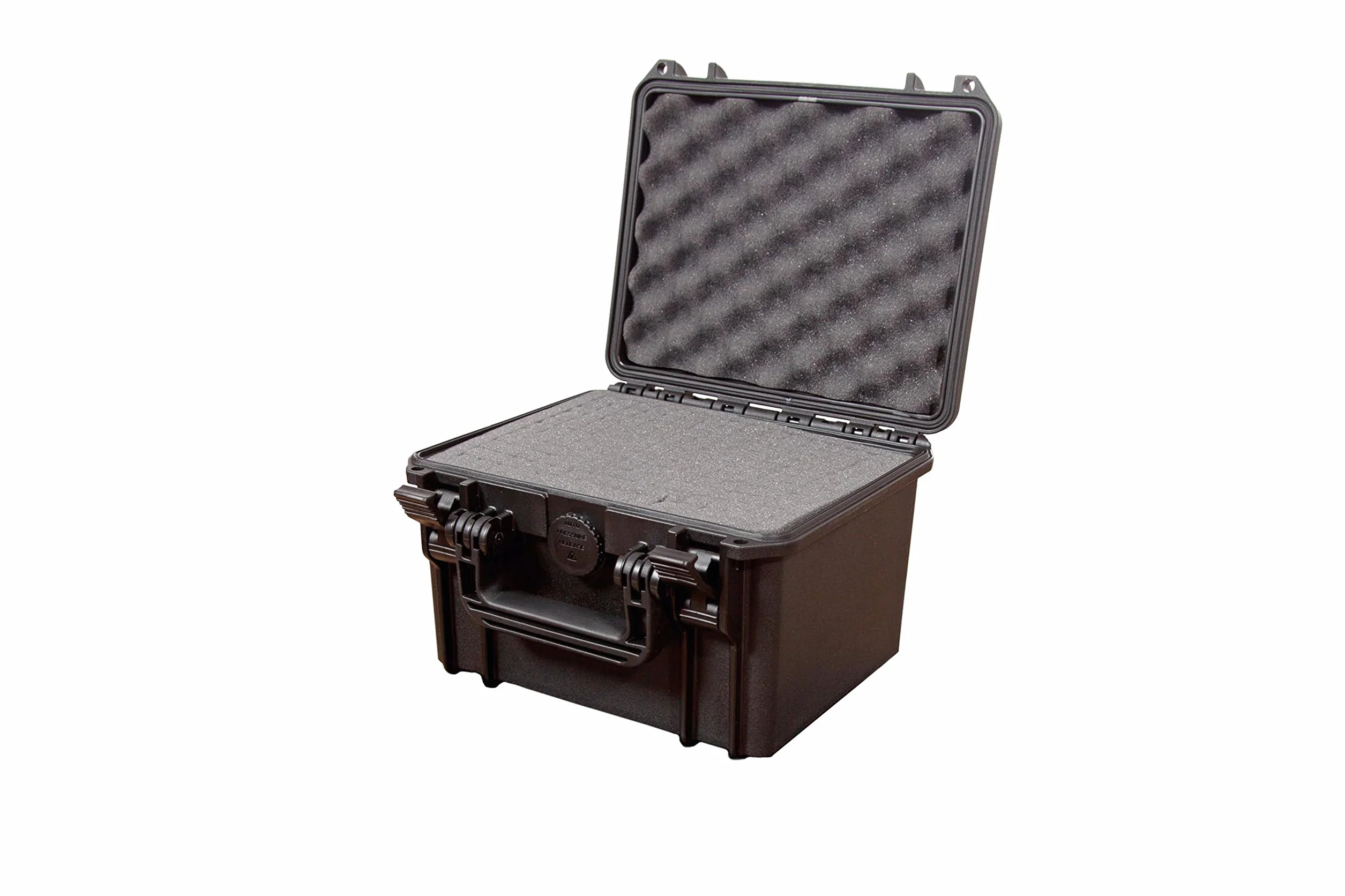 Max Cases - MAX235H155S.079 Negro - Maleta hermética con espuma pre-cortada a cubetas - dimensiones internas 235 x 180 x 156 mm