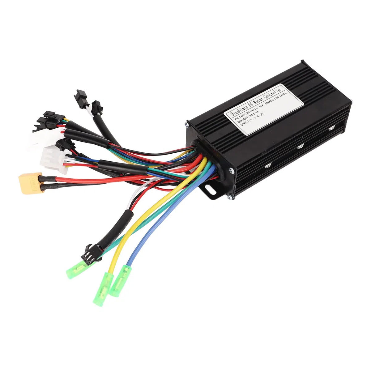 RiToEasysports Controlador Bicicleta Eléctrica, 3 Modos Sin Escobillas 24V 36V 48V 500W 750W Onda Sinusoidal para Ciclistas Urbanos Montaña y Aventura