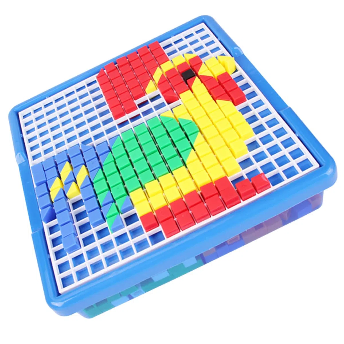 Toyvian Puzzle Infantil Educativo de Plástico, Juguete de Encastre para Niños, Aprendizaje Temprano y Reconocimiento de Colores, Juego Diario
