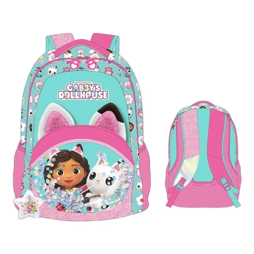 Mochila La Casa de Muñecas de Gabby 32cm