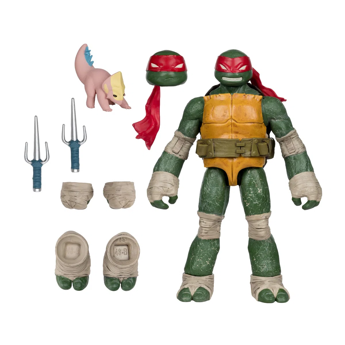 McFarlane Teenage Mutant Ninja Turtles (Page Punchers) Raphael Figura de acción de 5 Pulgadas con Juguetes de cómic