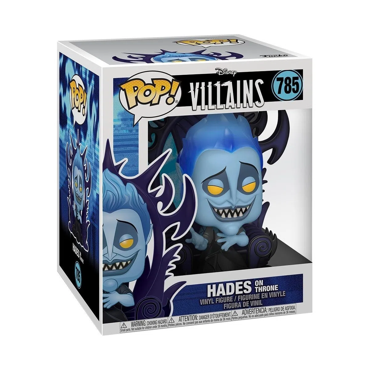 Funko Pop! Deluxe: Villains - Hades On Throne - Disney Villains - Figura de Vinilo Coleccionable - Idea de Regalo- Mercancia Oficial - Juguetes para Niños y Adultos - Movies Fans
