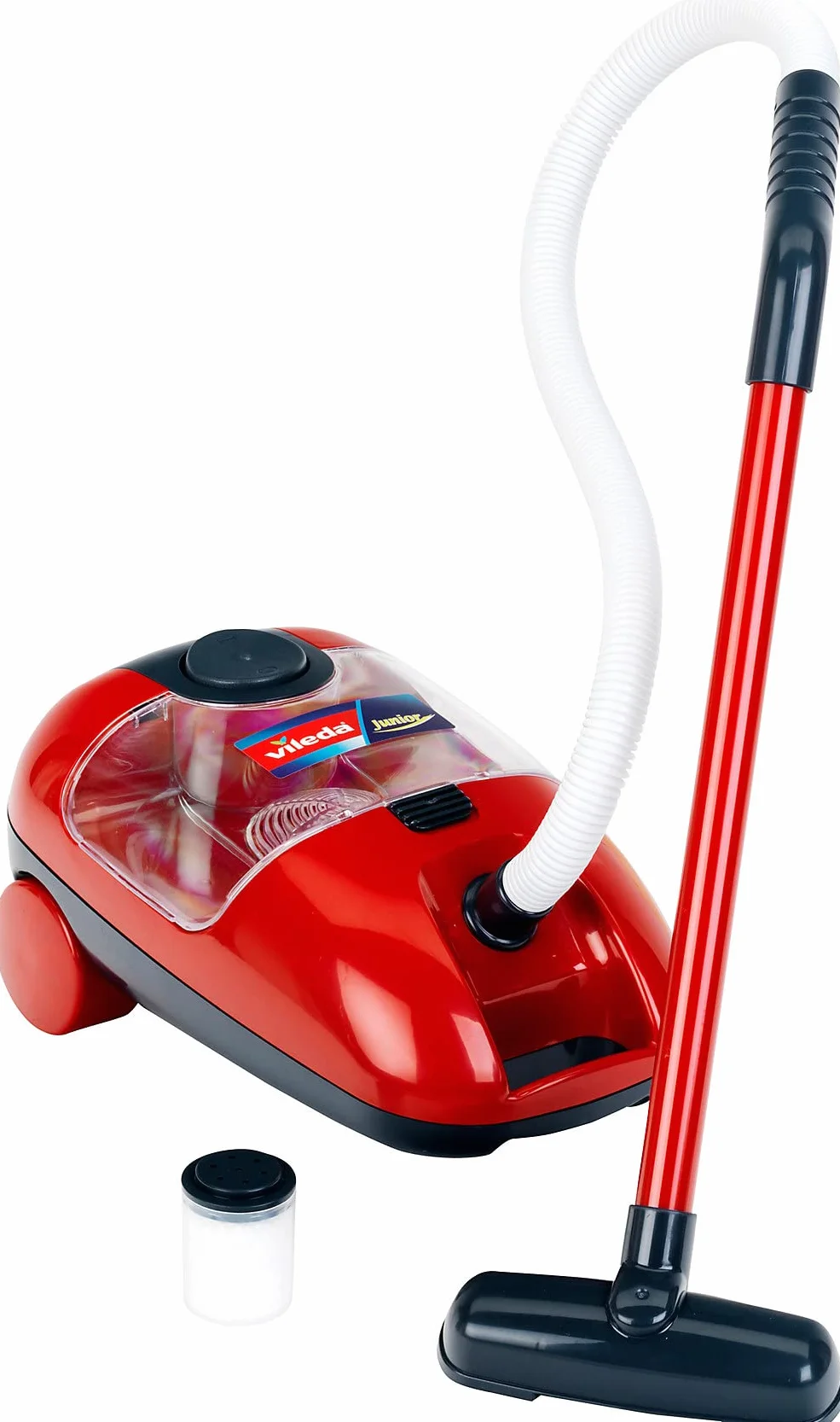 Theo Klein 6719 Vileda Vacuum Cleaner I Battery-Powered Children's vacuum Cleaner with Sound and Suction Function I Toy for Children Aged 3 Years and up