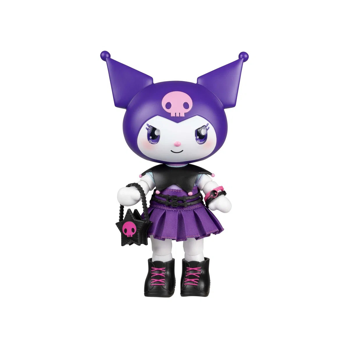 Hello Kitty and Friends Premier - Figura articulada de 8 Pulgadas - Muñeca clásica Kuromi Series 1 - Producto Oficial de Sanrio - A Partir de 6 años