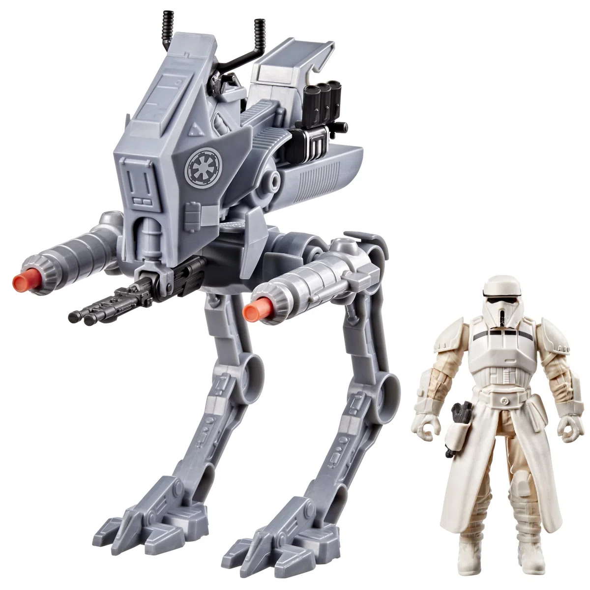 Star Wars ActionVerse, AT-RT y Conductor Imperial remanente de AT-RT, Figura de acción y vehículo, The Mandalorian & Grogu, Juguetes para niños y niñas a Partir de 4 años