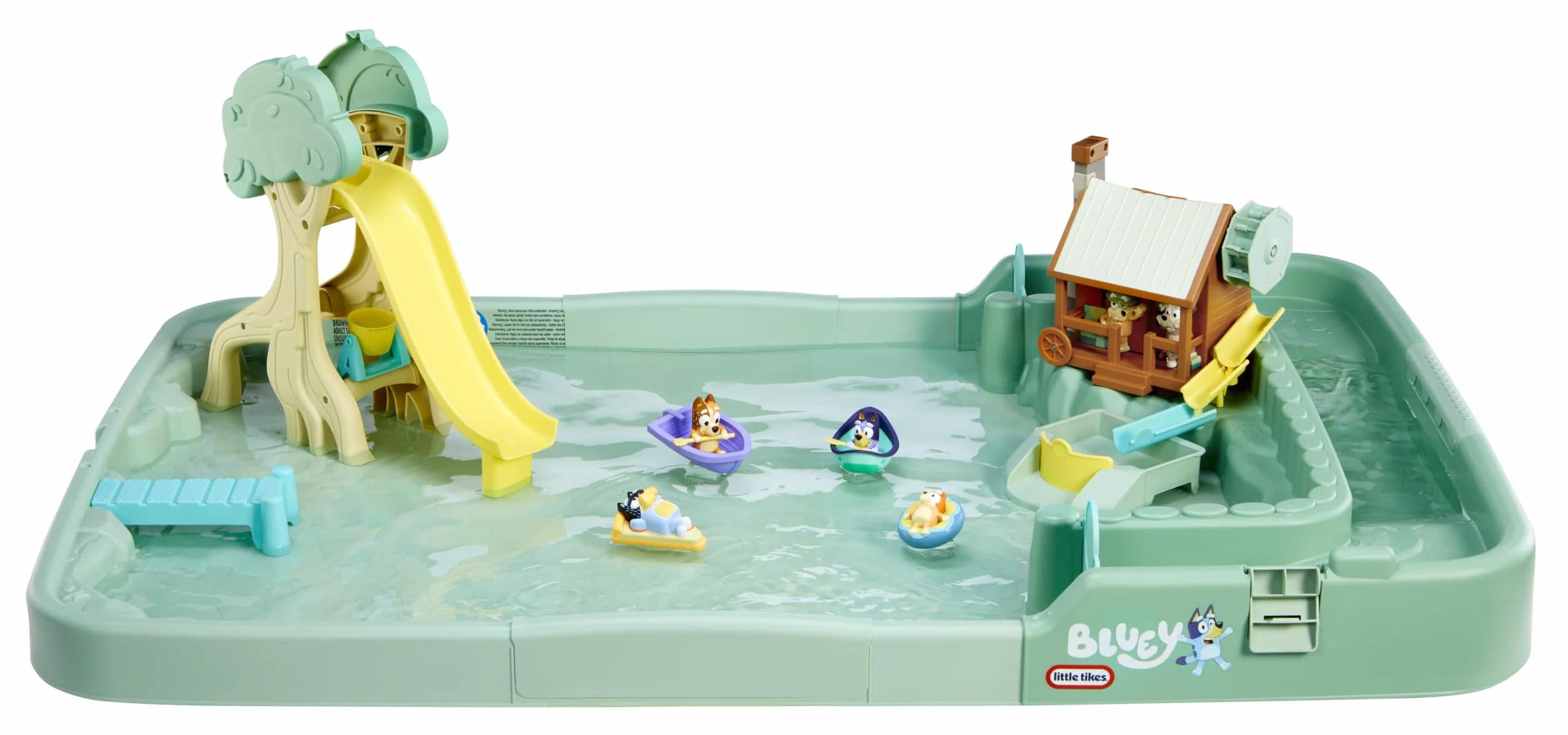 Little Tikes Bluey Bushland Adventure - Viene con 6 Accesorios, Bluey Active Play, para Niños y Niñas de 2 a 4 Años
