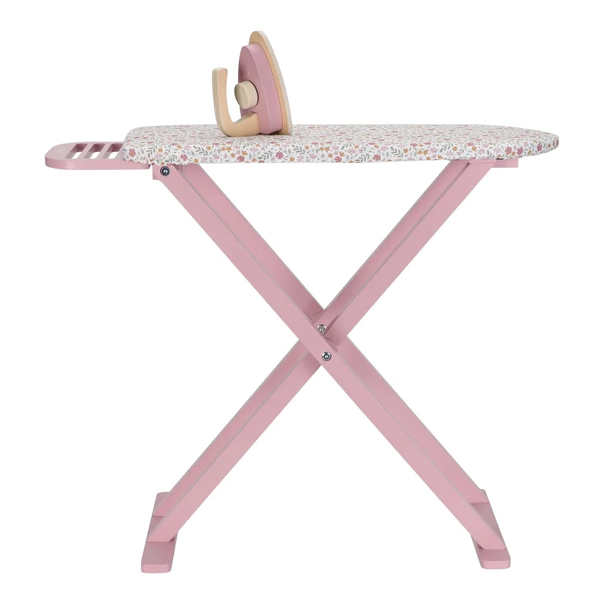 Little Dutch 2523 tabla de planchar de madera - rosa