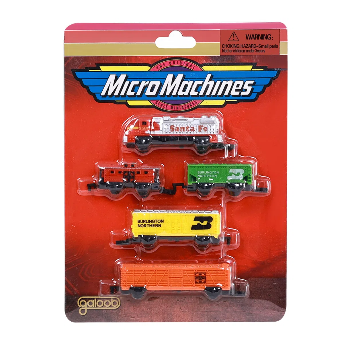 Juego de modelo de tren de 5 piezas compatible con vías de tren estándar | Figuras vintage de tren de carga, para colección compatibles con vías de tren estándar