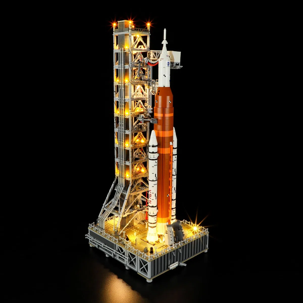 LIGHTAILING Juego de Luces para Lego-10341 Sistema de Lanzamiento Espacial Artemis de la NASA - Kit de iluminación LED Compatible con el Modelo de Bloques de construcción Lego - Modelo No Incluido